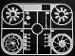 132E0017 BR.2 engine sprue from Sopwith Snipe view a